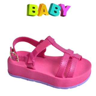 Sandália Papete Bebe Menina Baby