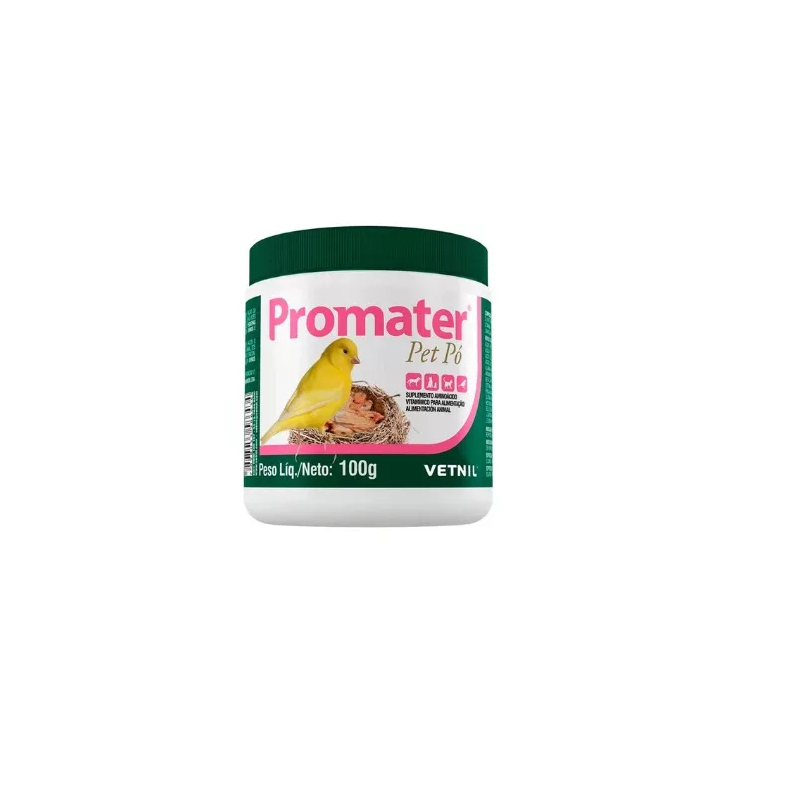 Vetnil Promater Pó Suplemento Vitamínico Alimentar 100g | Shopee Brasil