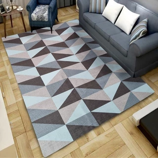 Tapete Belga Aveludado Estampado 3,00 X 2,00 Macio Jacquard