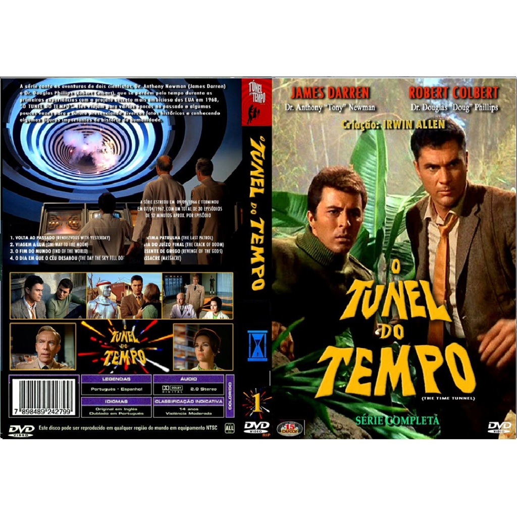 Dvd Box Série O Túnel do Tempo - seriado de TV - raridade - (15