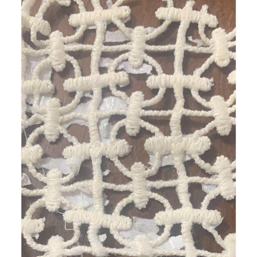 Renda guiper off white | Shopee Brasil