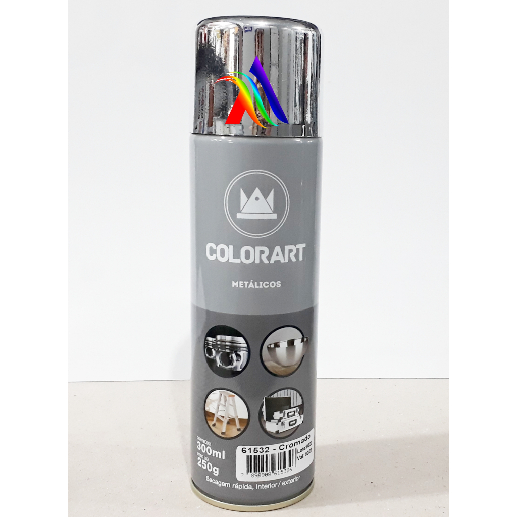 Spray Cromado Colorart