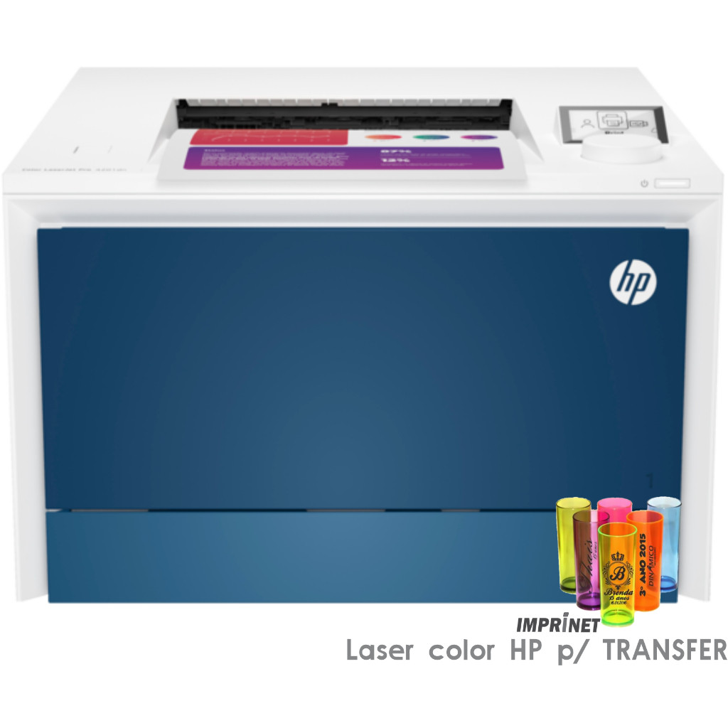 Impressora HP Color LaserJet Pro 4203dw, substituta hp laser color 454dw, 477, transfer, rede, wifi