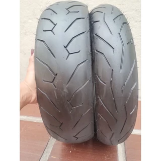 Par Pirelli Diablo Rosso II 150 60 17 e 110 70 17 riscado.