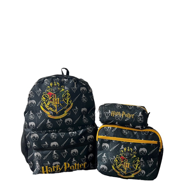 Kit Mochila Harry Potter costas escolar Lancheira Térmica e Estojo ...