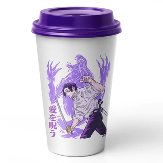 Copo Jujutsu Kaisen Yuta Okkotsu Gamero Eco Bucks 600ml Personalizado