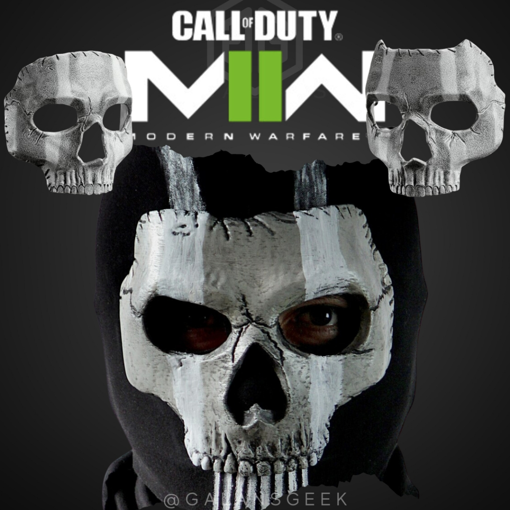 Mascara GHOST Call of Duty MW 2 | Shopee Brasil