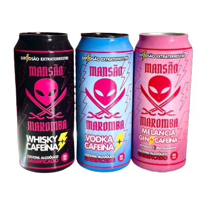 Kit 3 Mansão Maromba Energeticos 473 ml