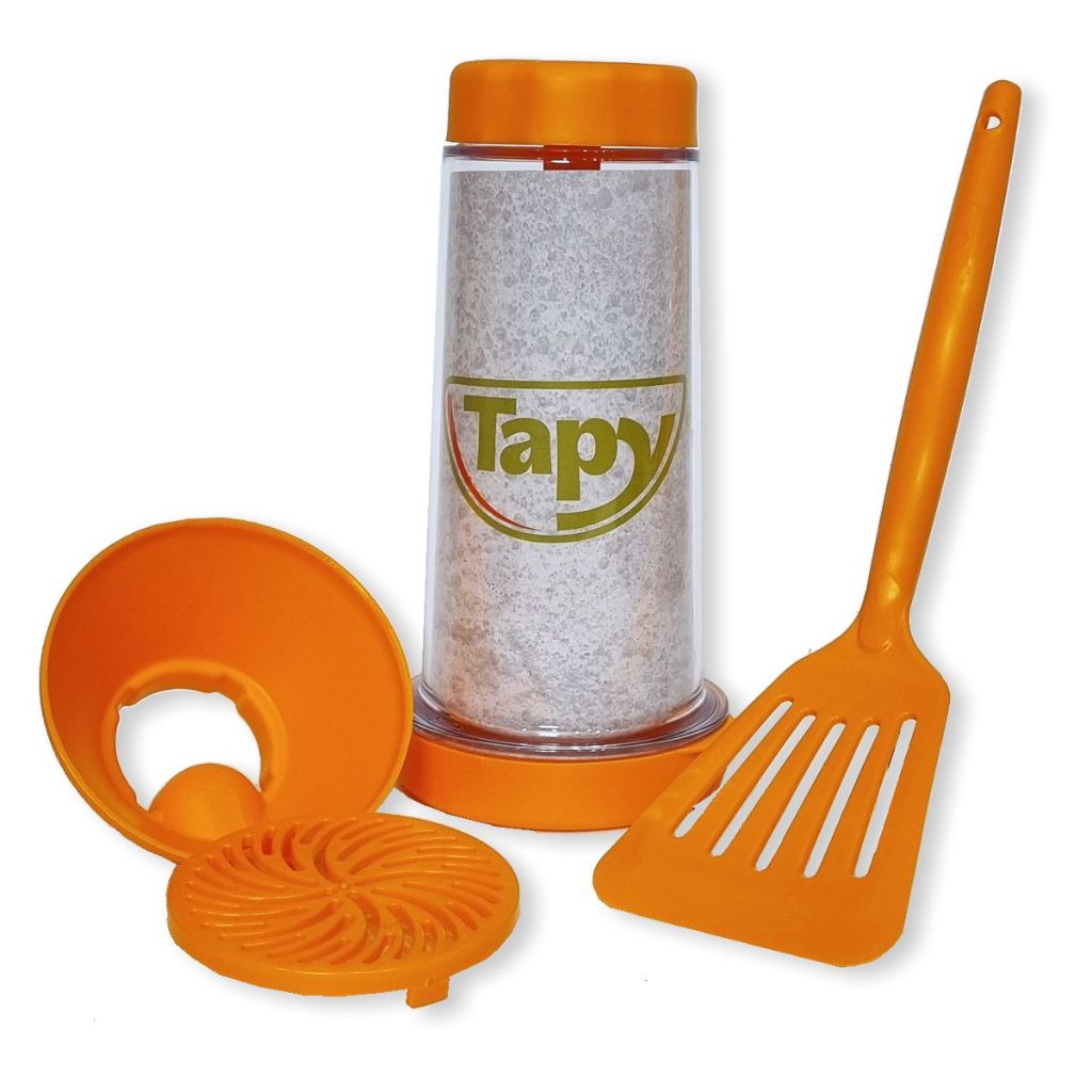 Tapioqueira Tapy Original + Espátula - Laranja Neon | ENTREGA IMEDIATA ...