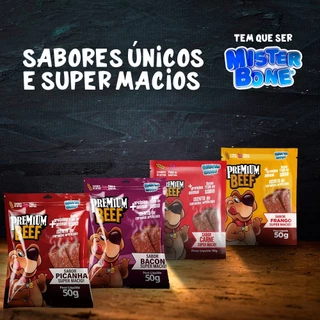 Petisco Pet Bifinho Dog Para Cachorro Sabores 20 unidades 50 GRAMAS