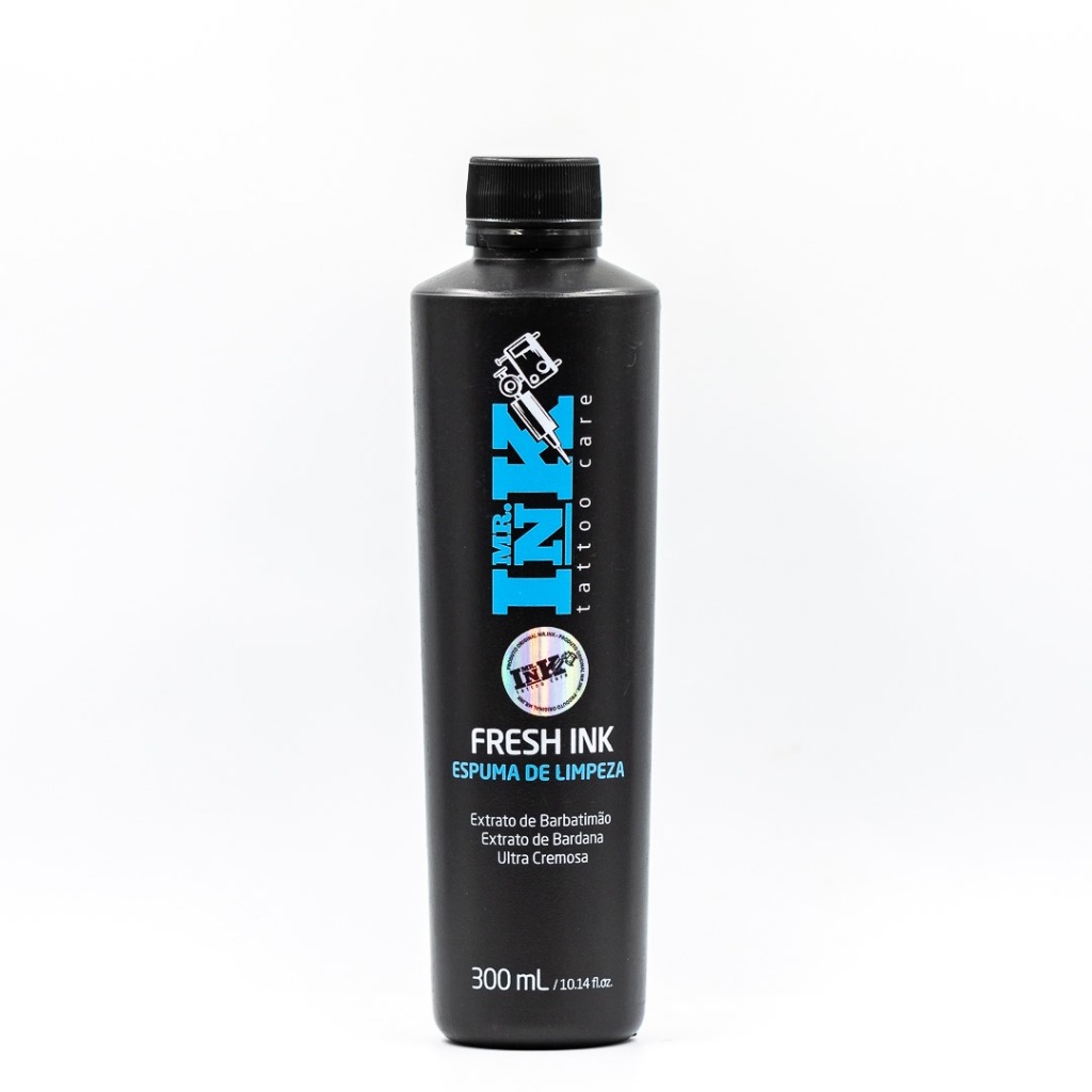 Espuma De Limpeza Mr Ink Fresh Ink - 300ml Para Tattoo | Shopee Brasil