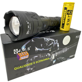 Lanterna Led Cree V3 / Longo Alcance 800 Metros / 15 Horas De Altonomia Original JWS WS-618