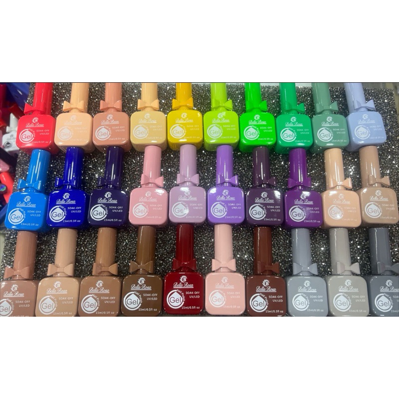 esmalte em gel bella rosa 15ml lacinho lançamento 2014 coleção completa