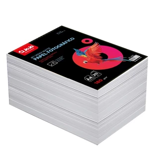 100 folhas Papel Fotográfico 180g A4 Matte Fosco Premium Line A prova d'água p/ impressão jato de tinta Corante e Pigmentada