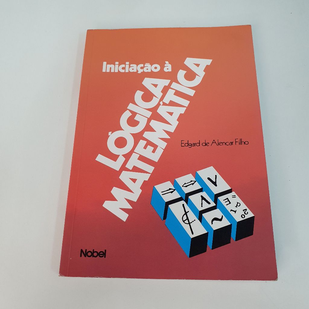 Livro Iniciação À Lógica Matemática - V1128