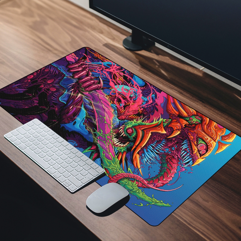 Mouse Pad Gamer Diversos Tamanhos Tema H Beast