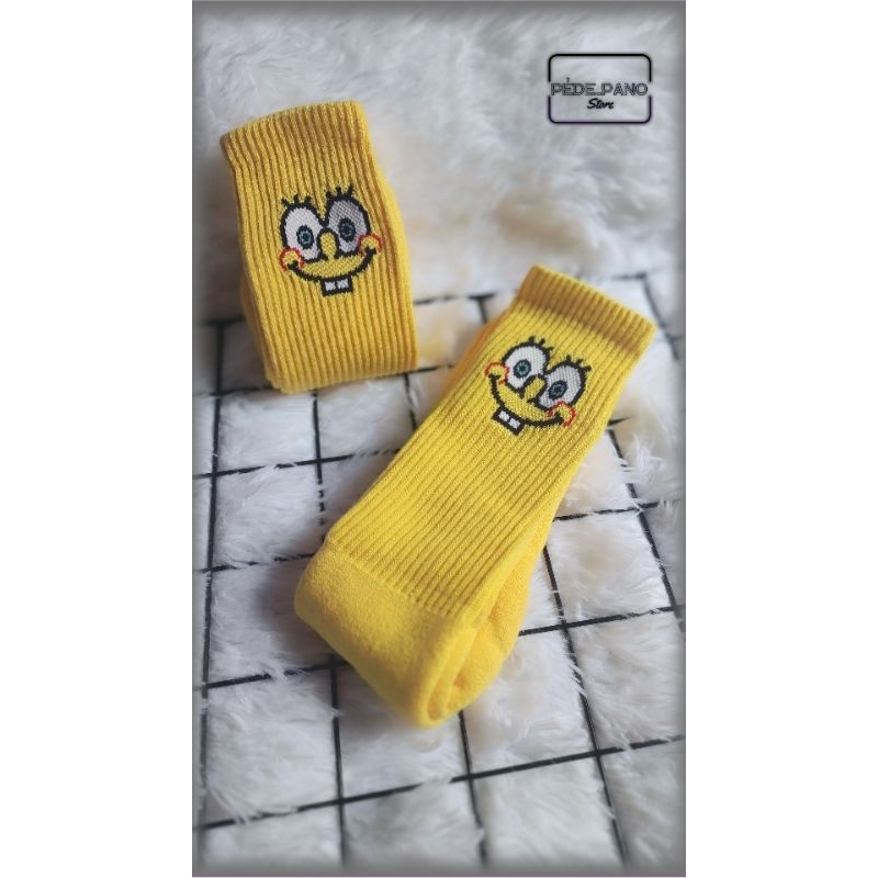 Meias cano alto, Personagens Bob Esponja (Patrik, Seu Siriguejo, Lula Molusco, Plankton) Lançamento