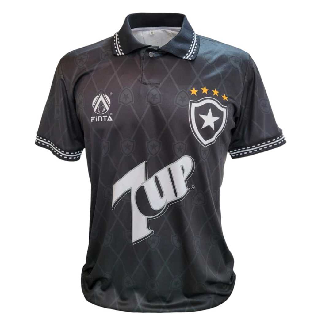 Camisa Retrô Botafogo Full Black 1995