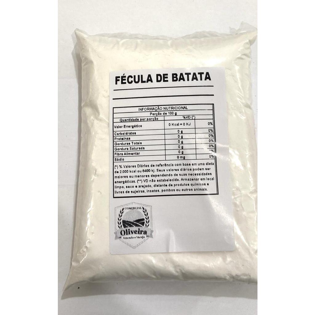fécula de batata 1 kg Branca | Shopee Brasil