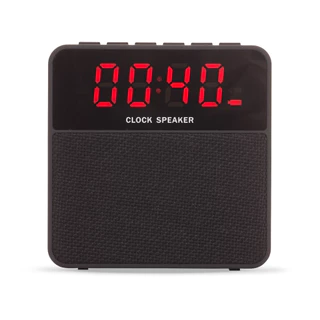 CAIXA DE SOM RÁDIO RELÓGIO DESPERTADOR BLUETOOTH MP3 USB SD