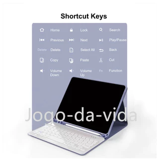 Capa magnético e trackpad teclado para Samsung Galaxy Tab S6 Lite P610 10.4 Suporte Caneta