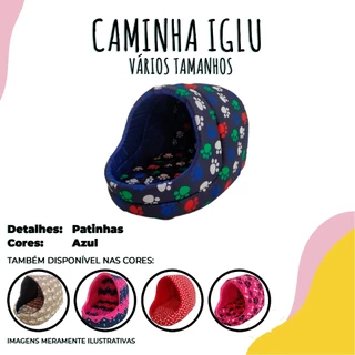 Casinha Toca Gato Cachorro Iglu Caminha Toca PROMOÇAO