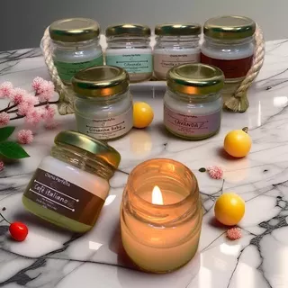 Vela aromática artesanal 40 gramas