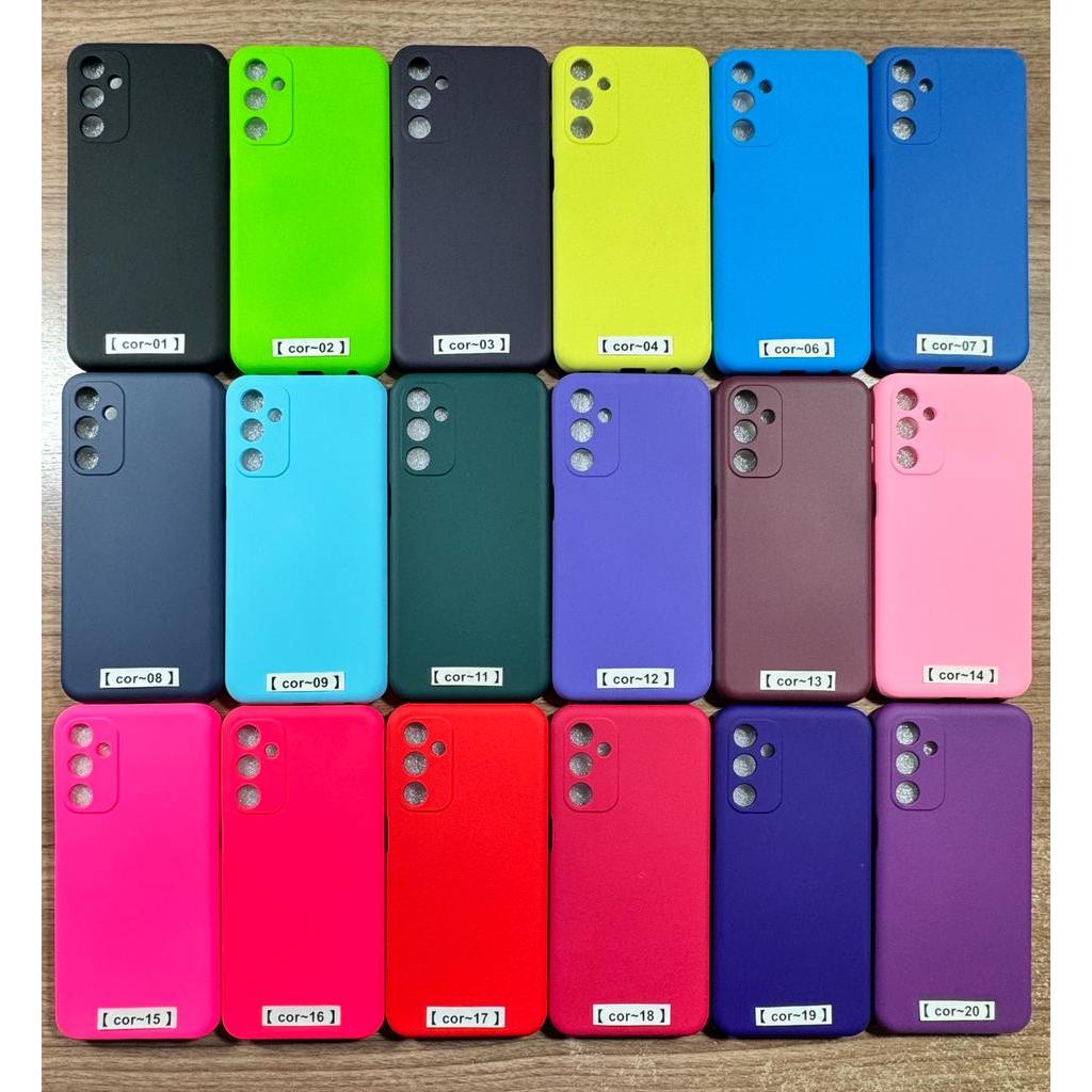 Capa Capinha Anti impacto Para Celular Samsung Galaxy M34 - Com Interior Aveludado de Silicone - CP 021