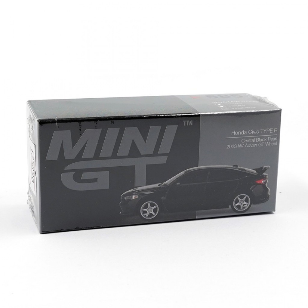 Mini GT MGT00585-R 585 1/64 Honda Civic Tipo FL5 Cristal Preto