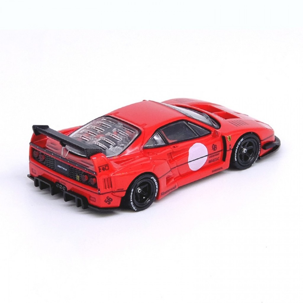 Inno64 IN64-F40LBWK-RED 1/64 LBWK FERRARI F40 Escala DIECAST