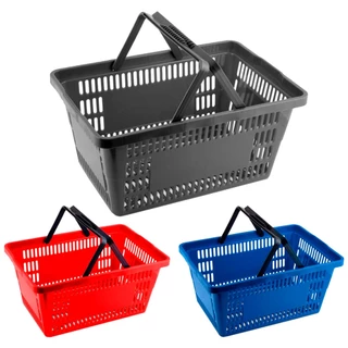 Kit 10 Cesta De Compras Reforçada Supermercado Mercado Loja
