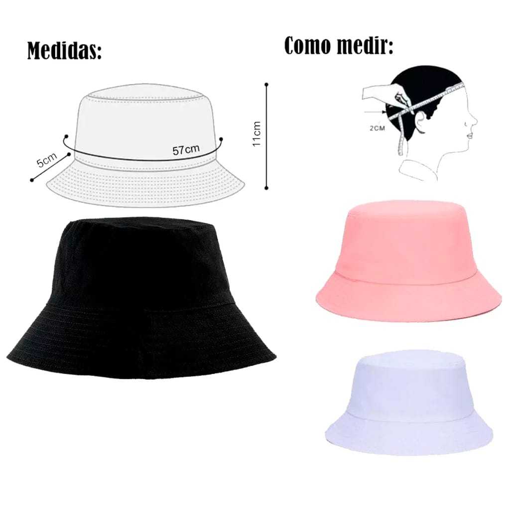 Chapéu Bucket Hat Chris Brown Rapper Americano Unissex