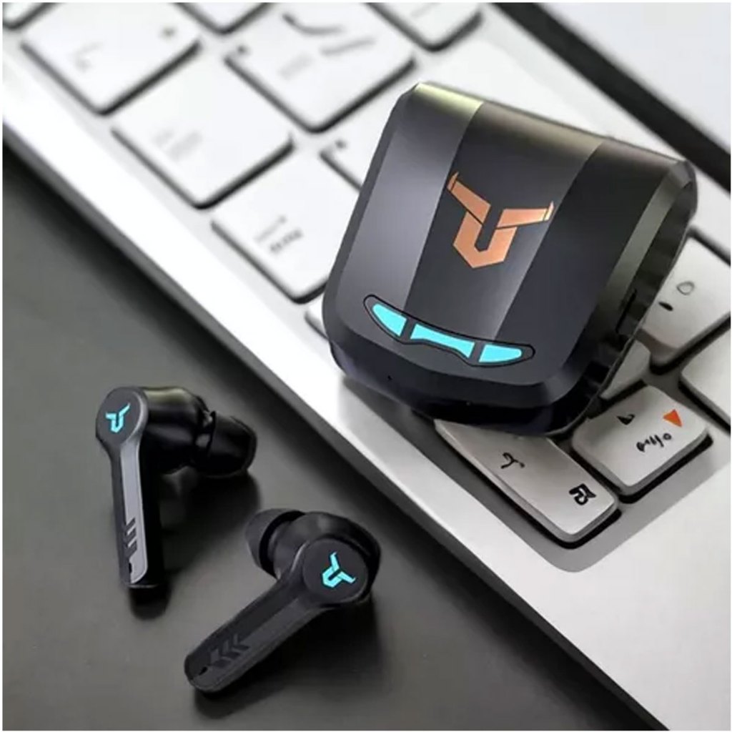 Fone Gamer Bluetooth Sem Fio Headset Jogos Warzone Ps4 Pc Ps3 Ps5 Com Led TWS