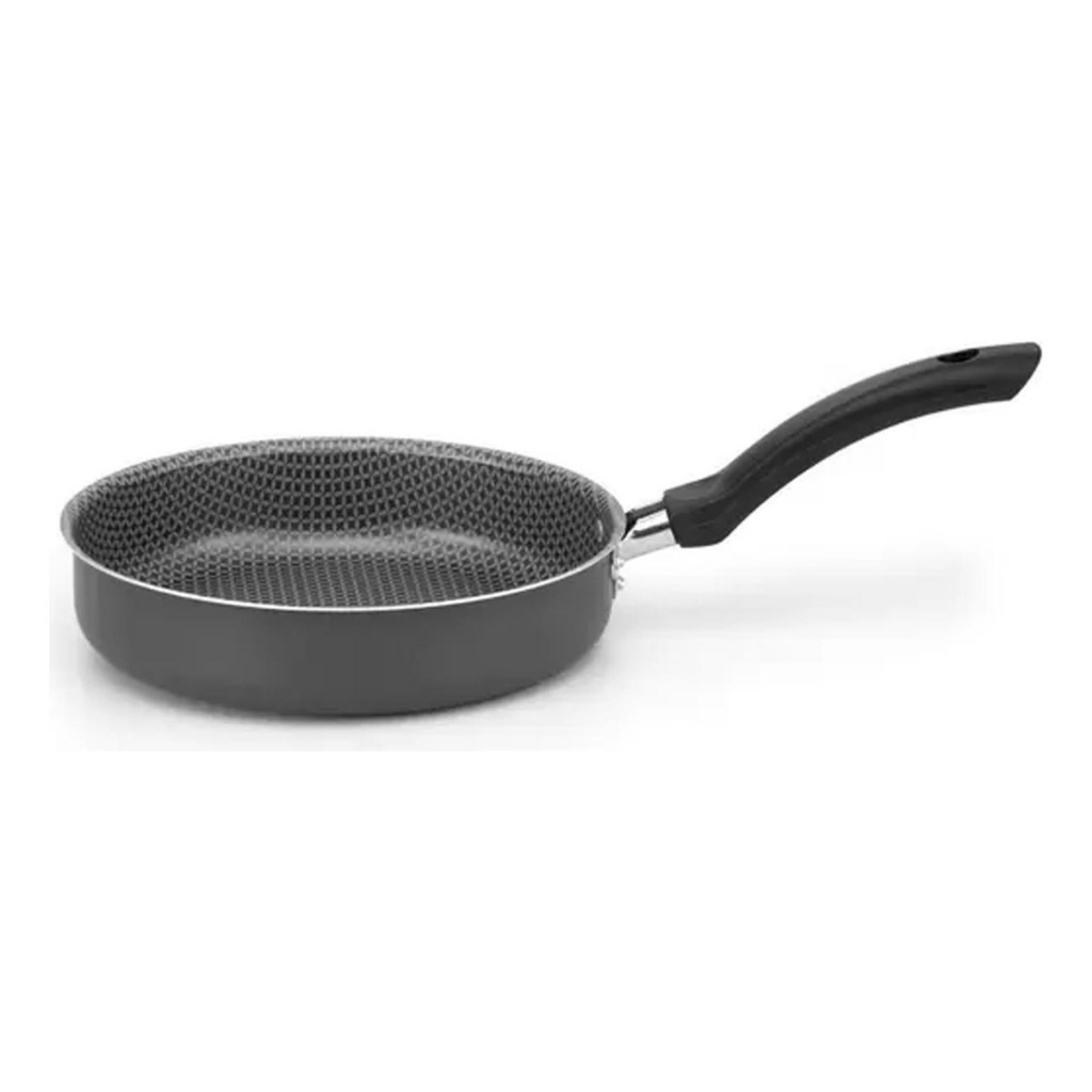 Panquequeira Frigideira Cinza Panqueca Antiaderente Teflon 26cm