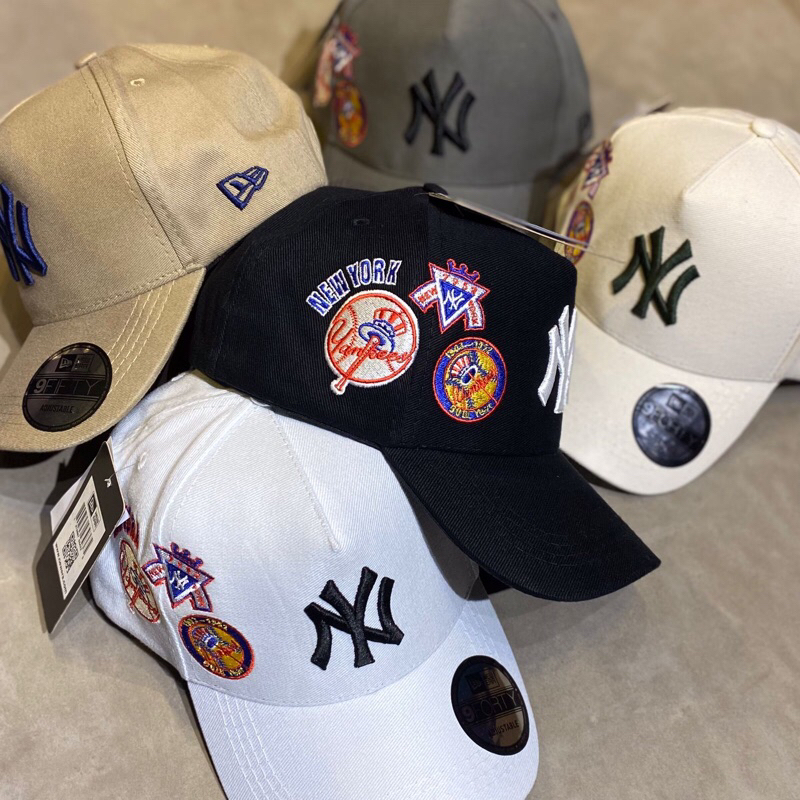 Boné Aba Curva Linha Premiun lançamento 2024 NY New York + ENVIO IMEDIATO