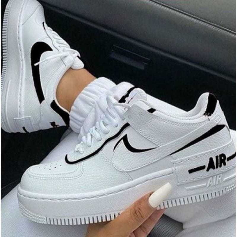 Tenis Casual Nike Air Force Shadow Confortavel Masculino e Feminino Lancamento