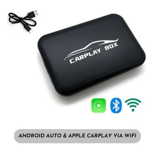 Carlinkit 4.0 Apple Carplay Android Auto Sem Fio Multimídia