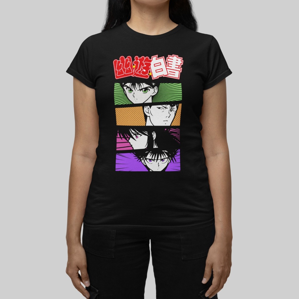 Camiseta Yu Yu Hakusho - Estampa em Alta Qualidade DTF 100