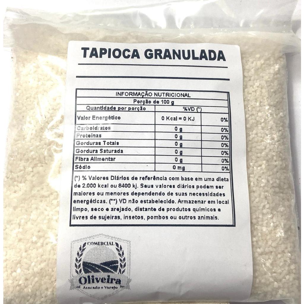 tapioca prata granulada 1 kg | Shopee Brasil