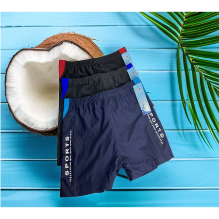 Sunga Masculina Boxer adulto Moda Praia -10