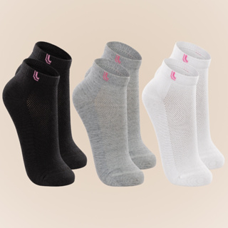 Kit 3 Pares De Meia Cano Curto Original Lupo Esportiva Feminina