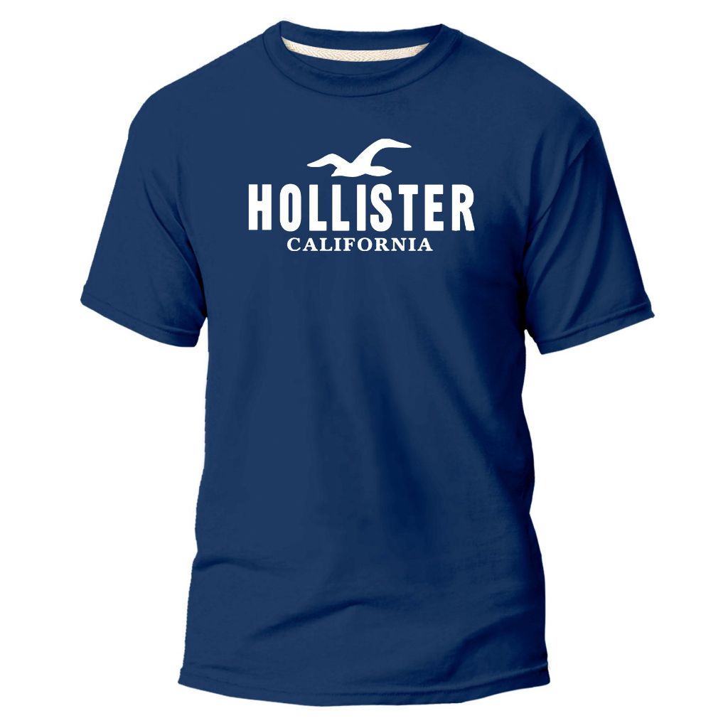 Camiseta Masculina Hollister Camisa 100% Algodão