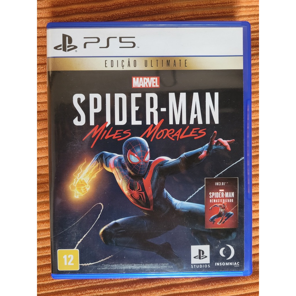 Spiderman Miles Morales PS5 | Shopee Brasil