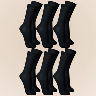 Pacote Com 6 Pares De Meia em Algodao Cotton Confortavel Lupo Sport Cano Longo Masculina em Oferta na Shopee