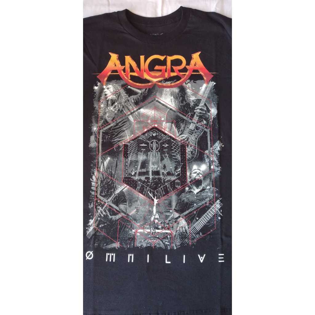 Camisetas de banda Angra Omni