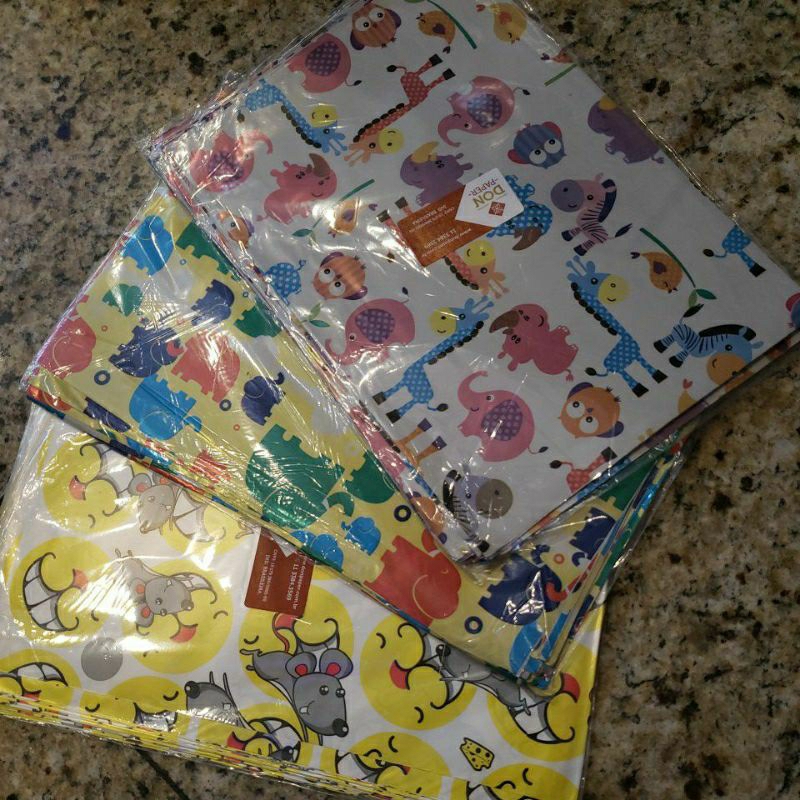 Saco de Presente 20 x 29 Infantil Don Paper c/ 50 unidades | Shopee Brasil