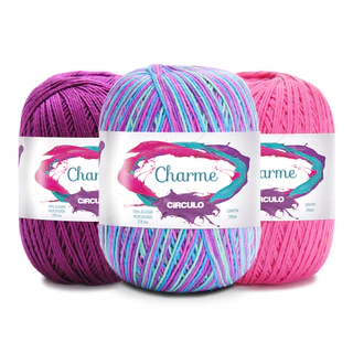 Fio Linha Charme 396m 150g - Circulo - Croche/trico em Oferta na Shopee