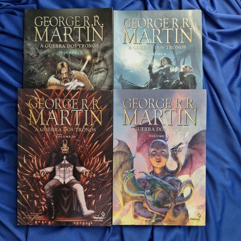 A Guerra Dos Tronos HQ (Vol. 1 ao 4): George R.R. Martin
