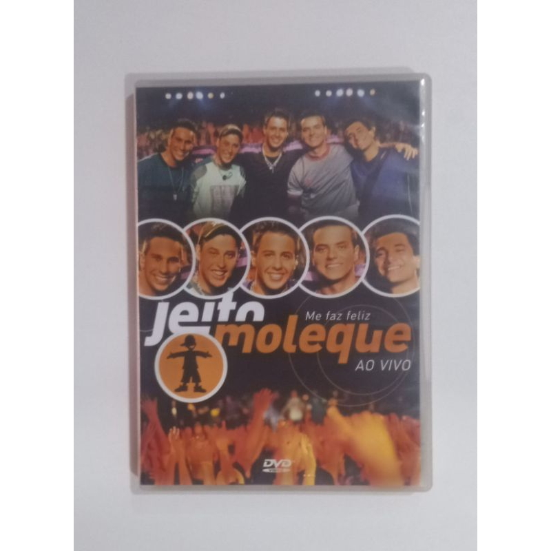 Dvd- Jeito Moleque me faz feliz ao vivo | Shopee Brasil