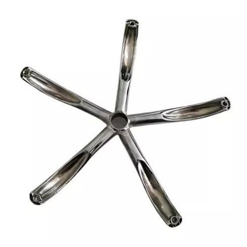 Base Estrela Cromada Para Cadeiras De Escritório Presidente